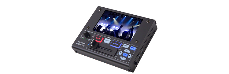 ポータブルビデオミキサーVMXR700(ユニデン製品情報サイト)