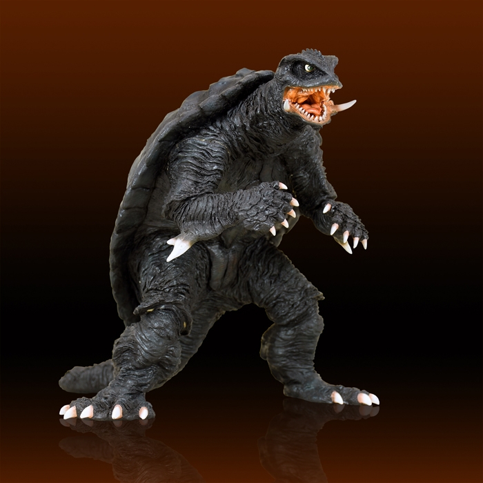 再生産決定!!NANKOKU FACTORYのソフビキット「ガメラ」平成三部作の