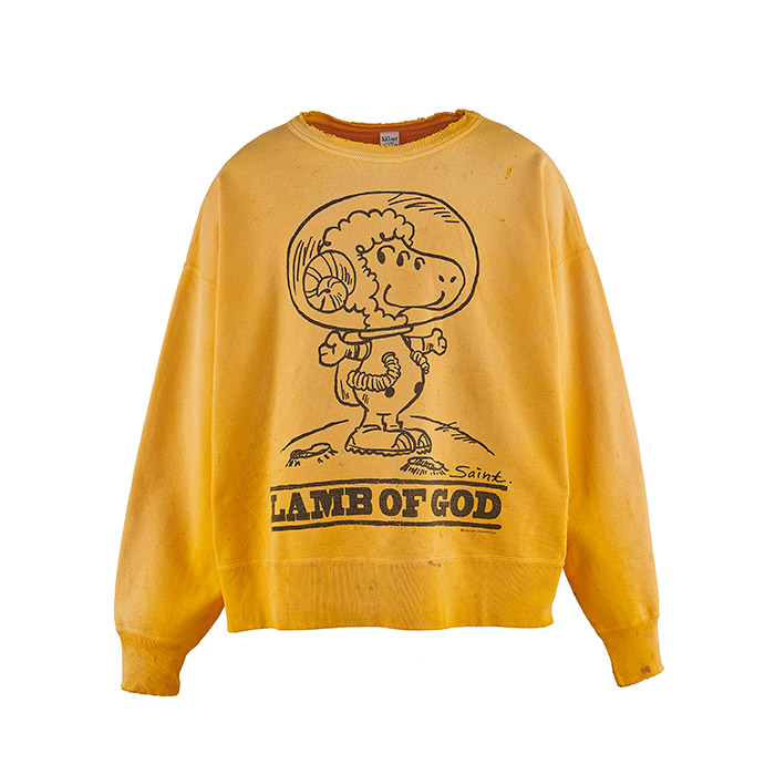 セントマイケル SM-YS8-0000-027 CRW SWEAT / LMB OF GD クルーネック