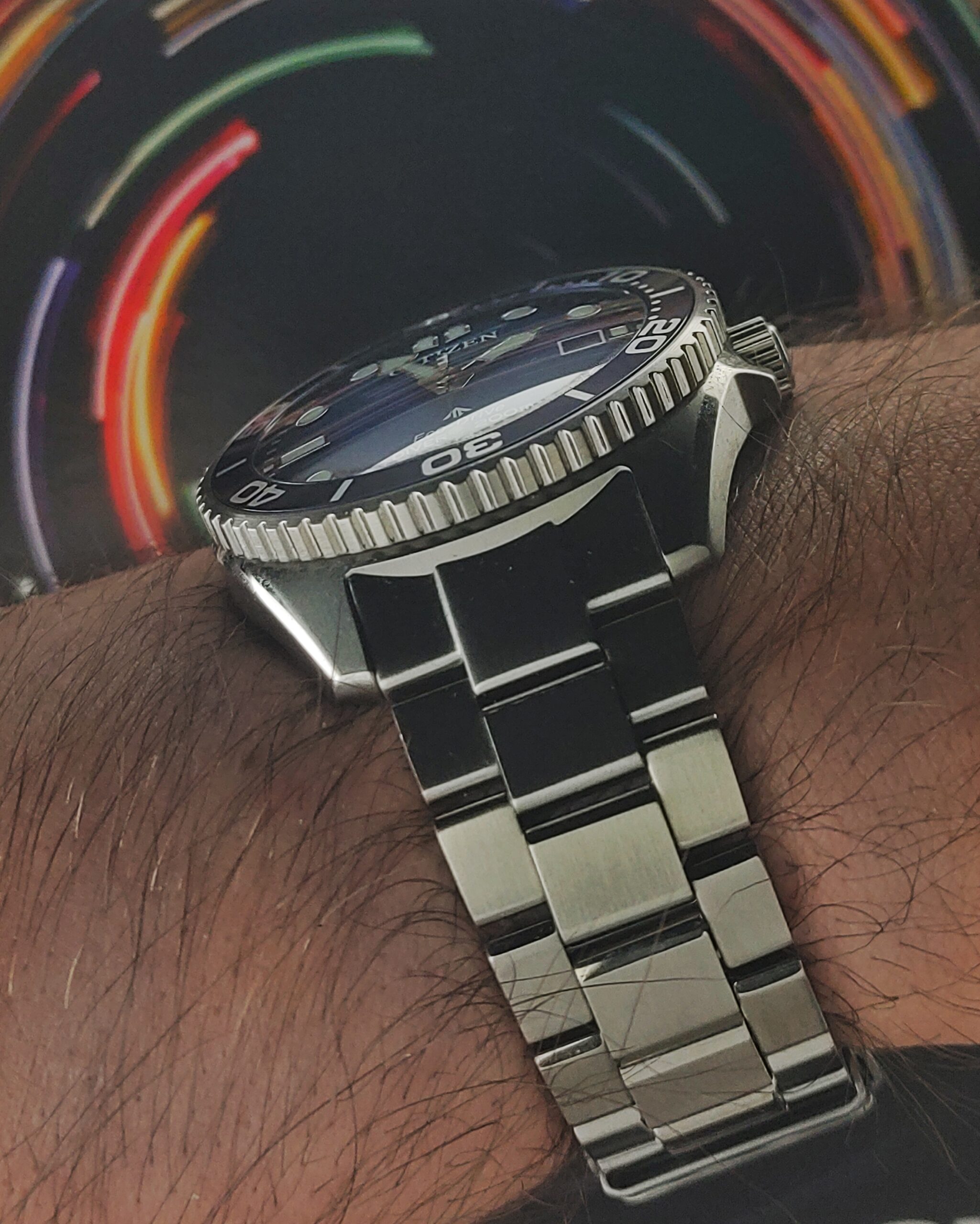 Steinhart Ocean One/Citizen Promaster Low Double Dome Sapphire