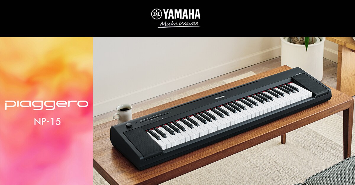 NP-15 Piaggero 61-Key Keyboard Specs - Yamaha USA