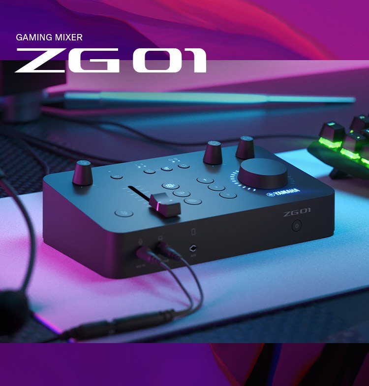 ZG01 Gaming Mixer Software & Manuals - Yamaha USA