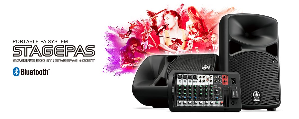 STAGEPAS 400BT/600BT - Overview - PA Systems - Professional Audio