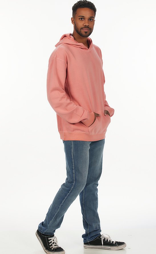 U.S.APPAREL | Garment Dyed Fleece Hoodie - U.S.APPAREL