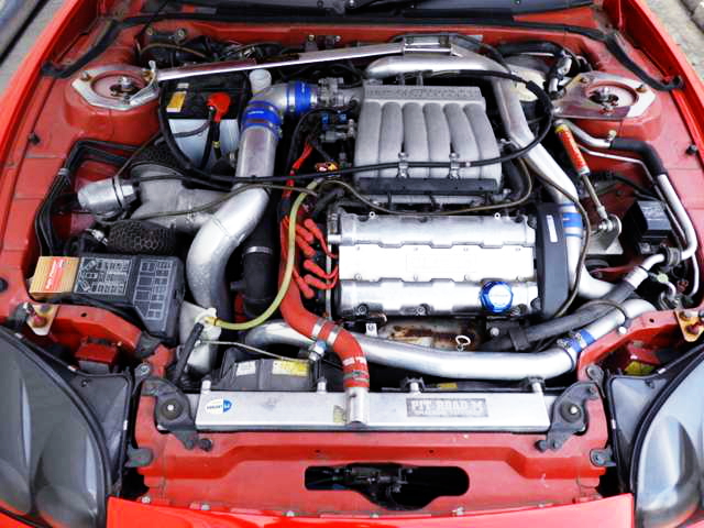 6G72改TD04ツインターボエンジン+金PRO制御!前後GREDDYブレーキ!2名