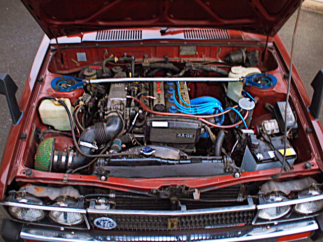 16バルブ4AGエンジン公認!5速MT!AE86ブレーキ移植!TE73V型カローラバン