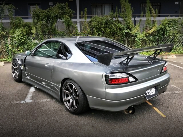 SR20DET＆東名タービン!前後ワイドフェンダー!S15日産シルビアスペック