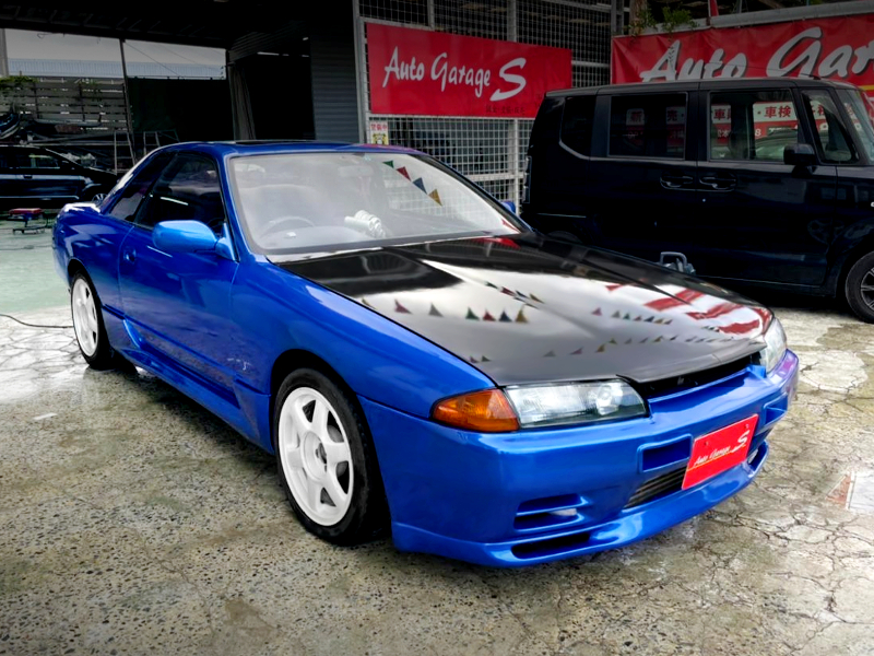 社外タービン装着RB20DET!社外ECU!ブルー全塗装!純正5速MT!HCR32