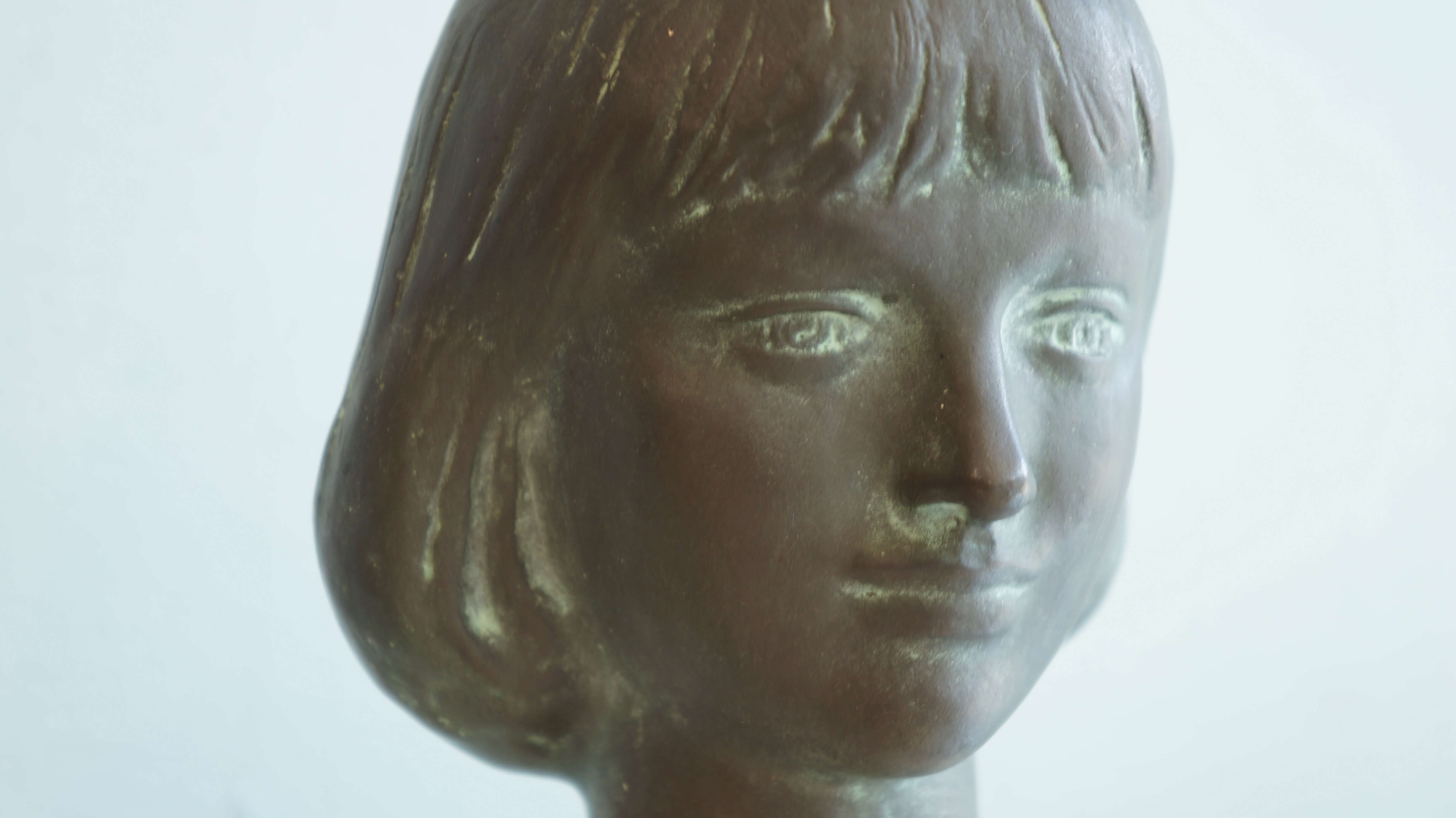 YASUTAKE FUNAKOSHI Bronze image Sculpture / 舟越 保武 ブロンズ像