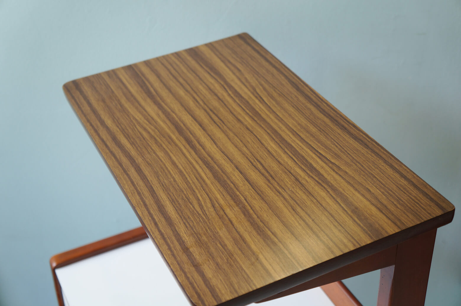 オールドカリモク サイドシェルフ 電話台 レトロ ミッドセンチュリー