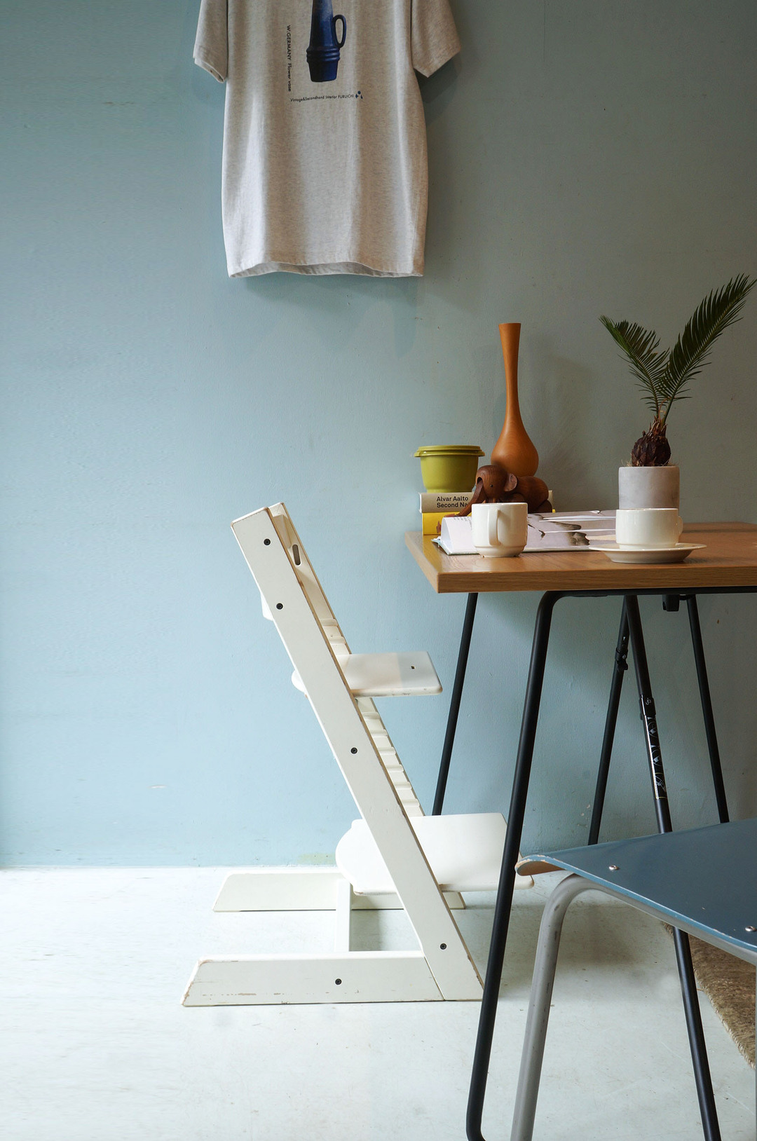 ストッケ トリップトラップ ベビーチェア ハイチェア ホワイト 北欧