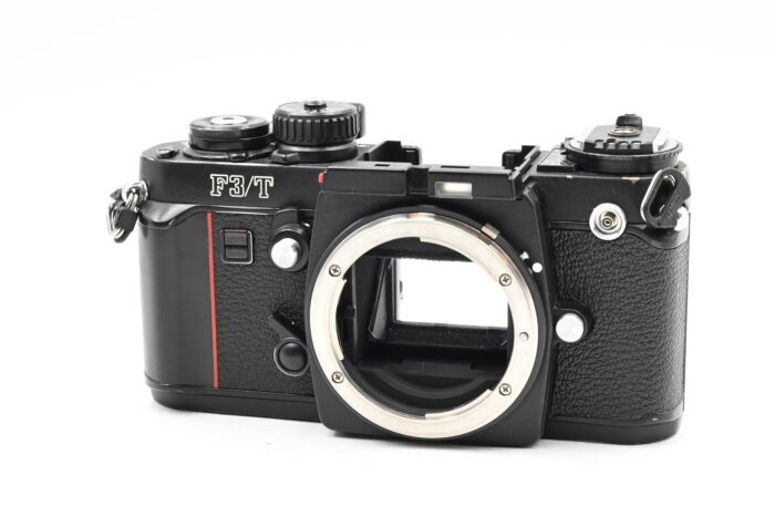 Used Nikon F3/T SLR Film Camera Body Black F3T without Prism Parts