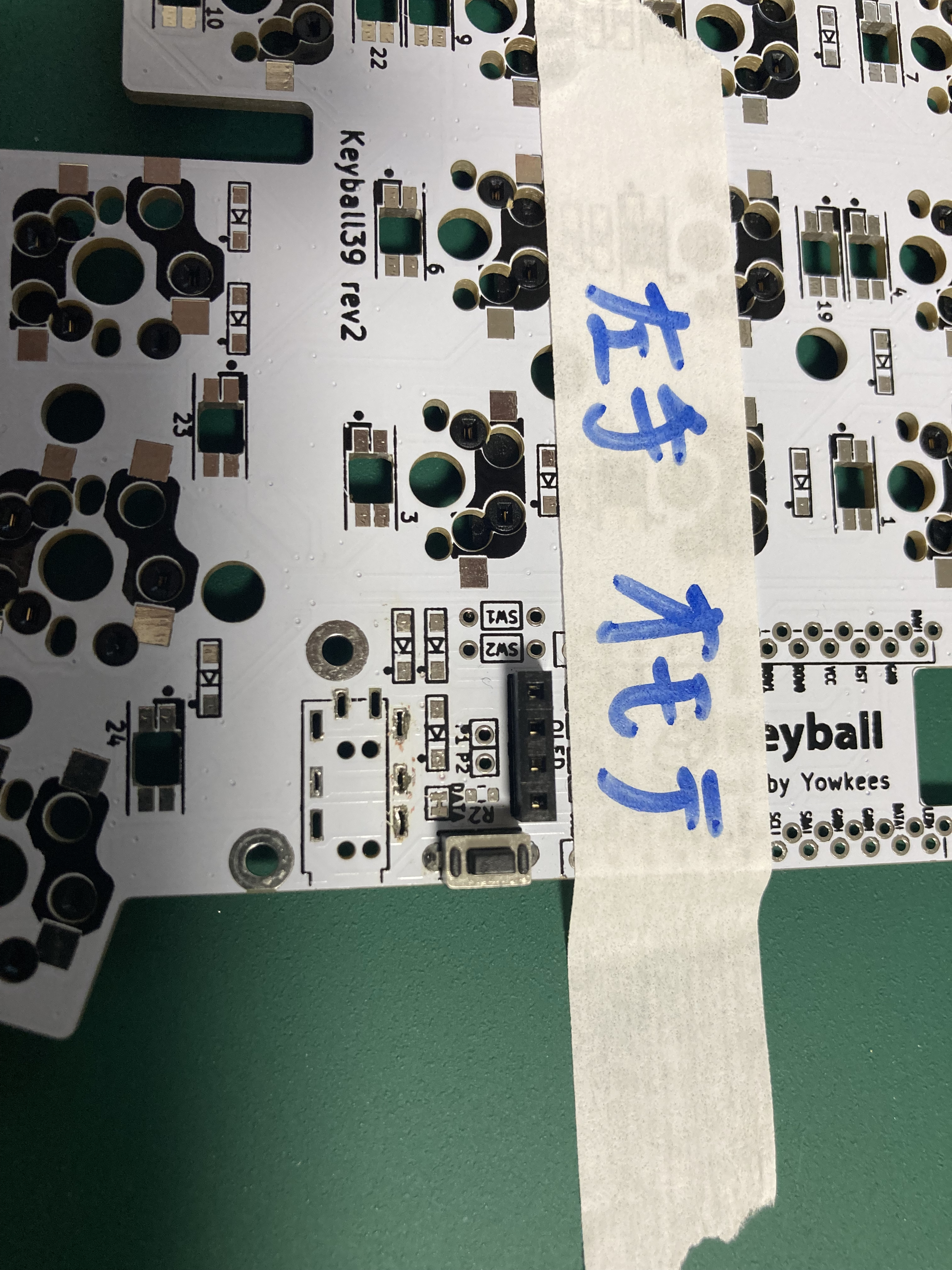 Keyball39 の左手の基板(トラックボールがない方)のみ購入は可能でしょ