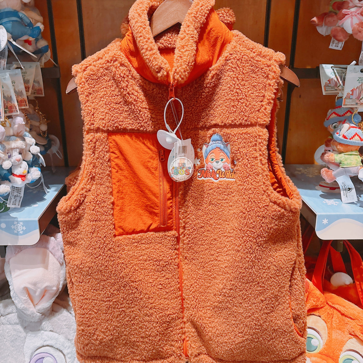 SHDL - 2025 Winter Zootopia Collection x Nick Wilde Fleece Vest