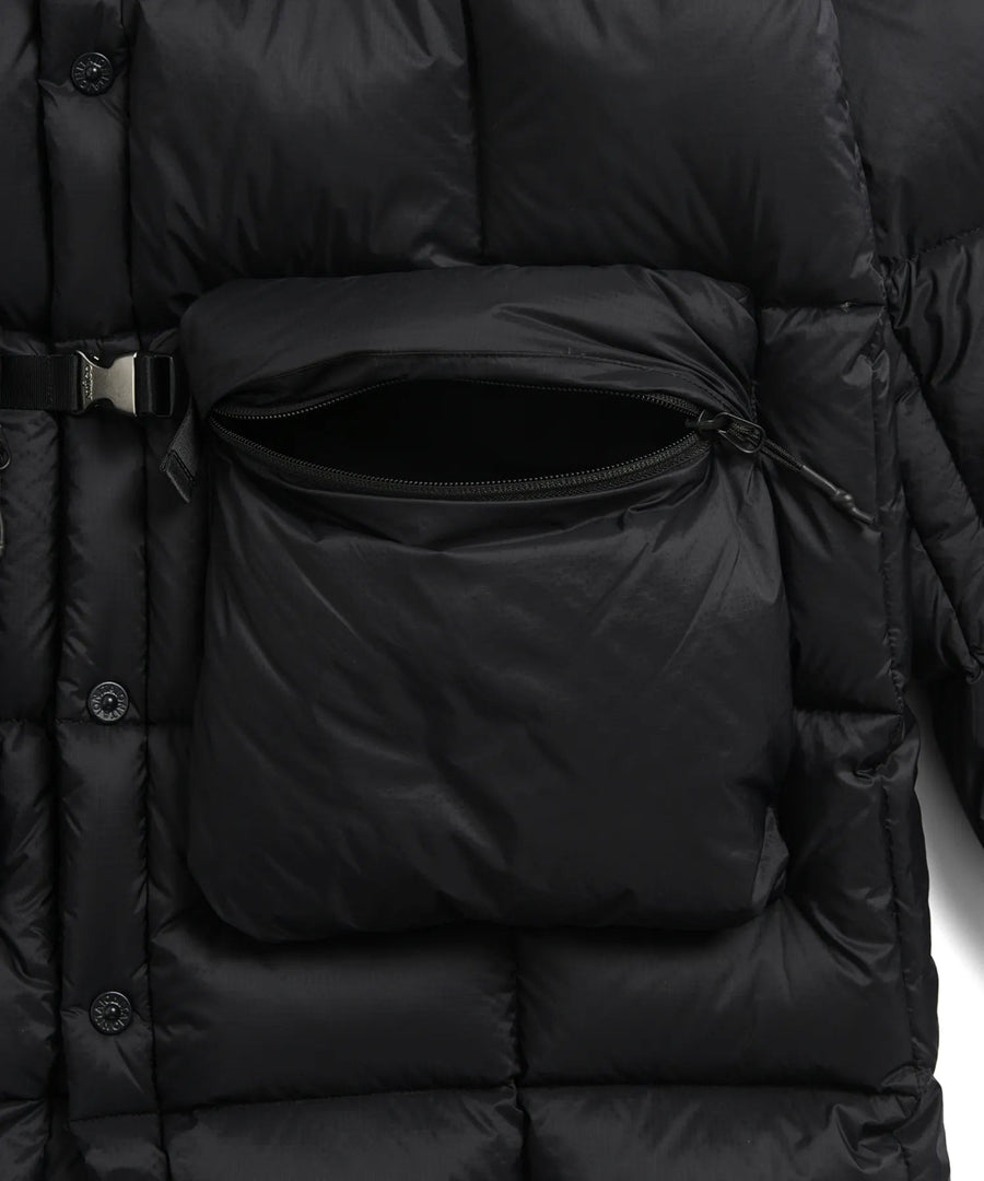 TAION〉[UNISEX] スポーツ ダウンベンチコート(TAION-126WZXST-LONG