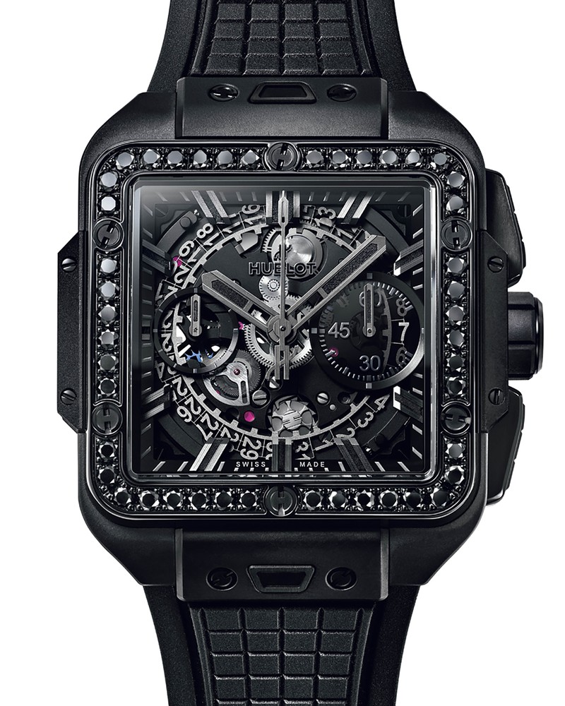 夜デートにはミステリアスな腕時計を。ブラック×ダイヤモンドがカギ