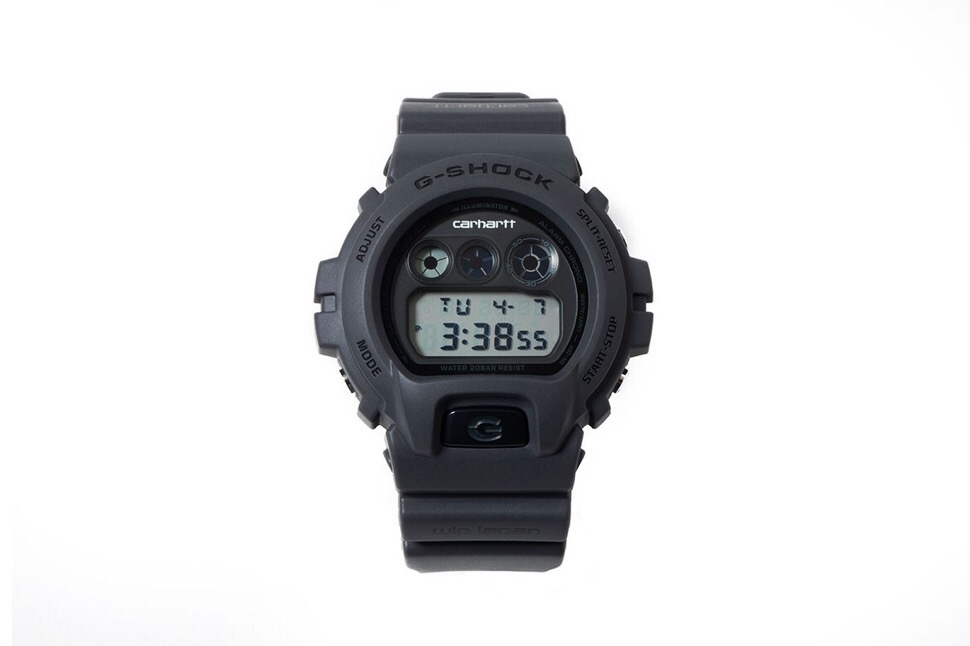 Carhartt WIP × G-SHOCK】初となるコラボ腕時計〈DW-6900〉が2020年8月