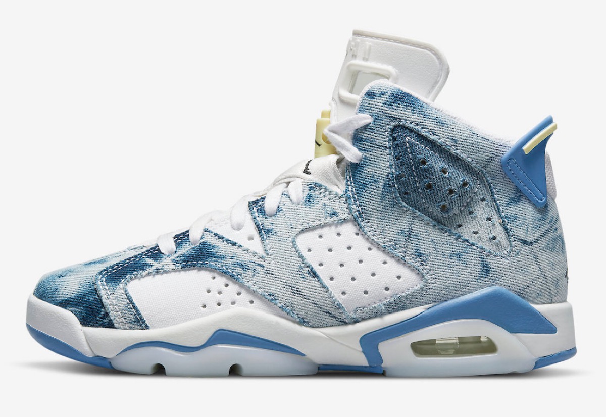 キッズサイズの Nike Air Jordan “Washed Denim” Packが国内4月22日/4