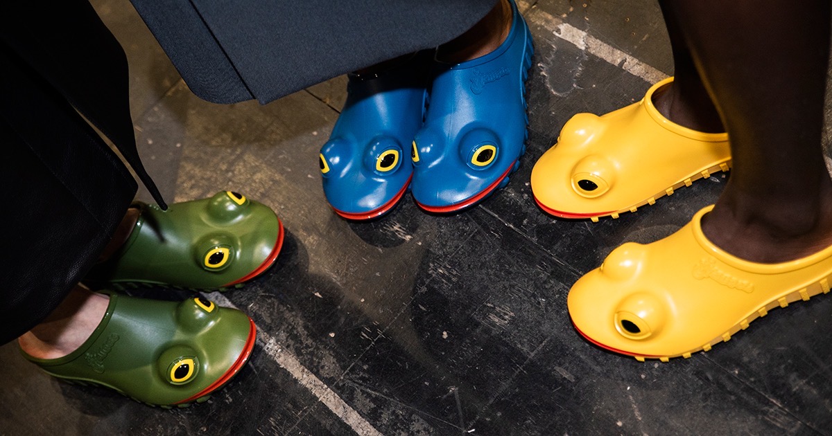 JW ANDERSON × Wellipets カエルモチーフのフロッグローファーが国内5