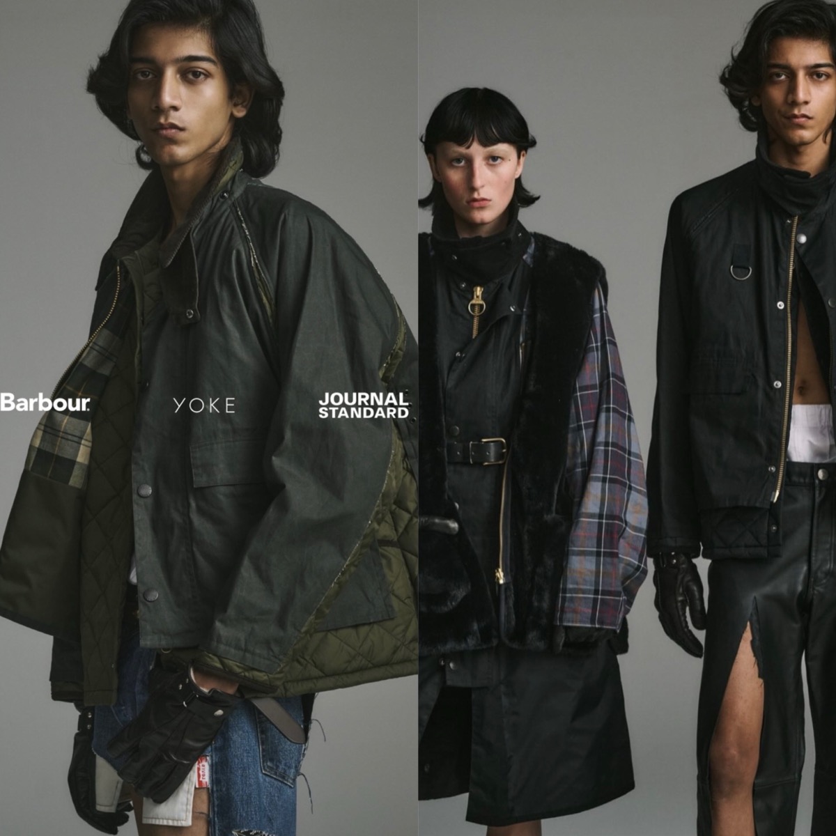 Barbour × YOKE × JOURNAL STANDARD トリプルコラボアイテム第3弾が