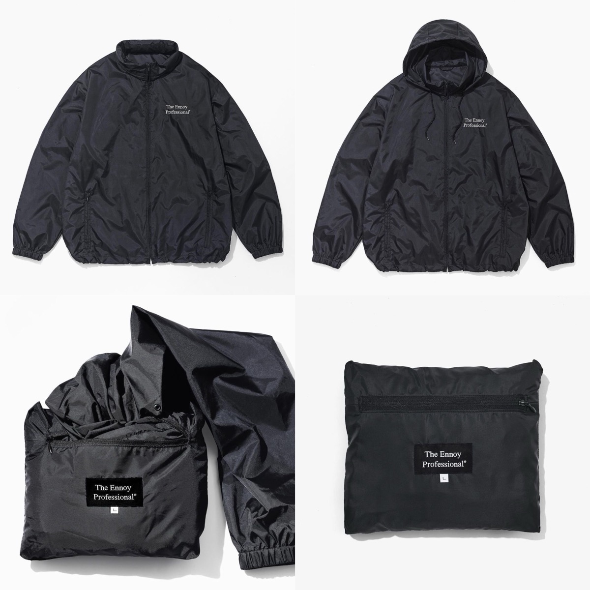 ENNOY『PACKABLE NYLON JACKET』が国内発売開始 | UP TO DATE