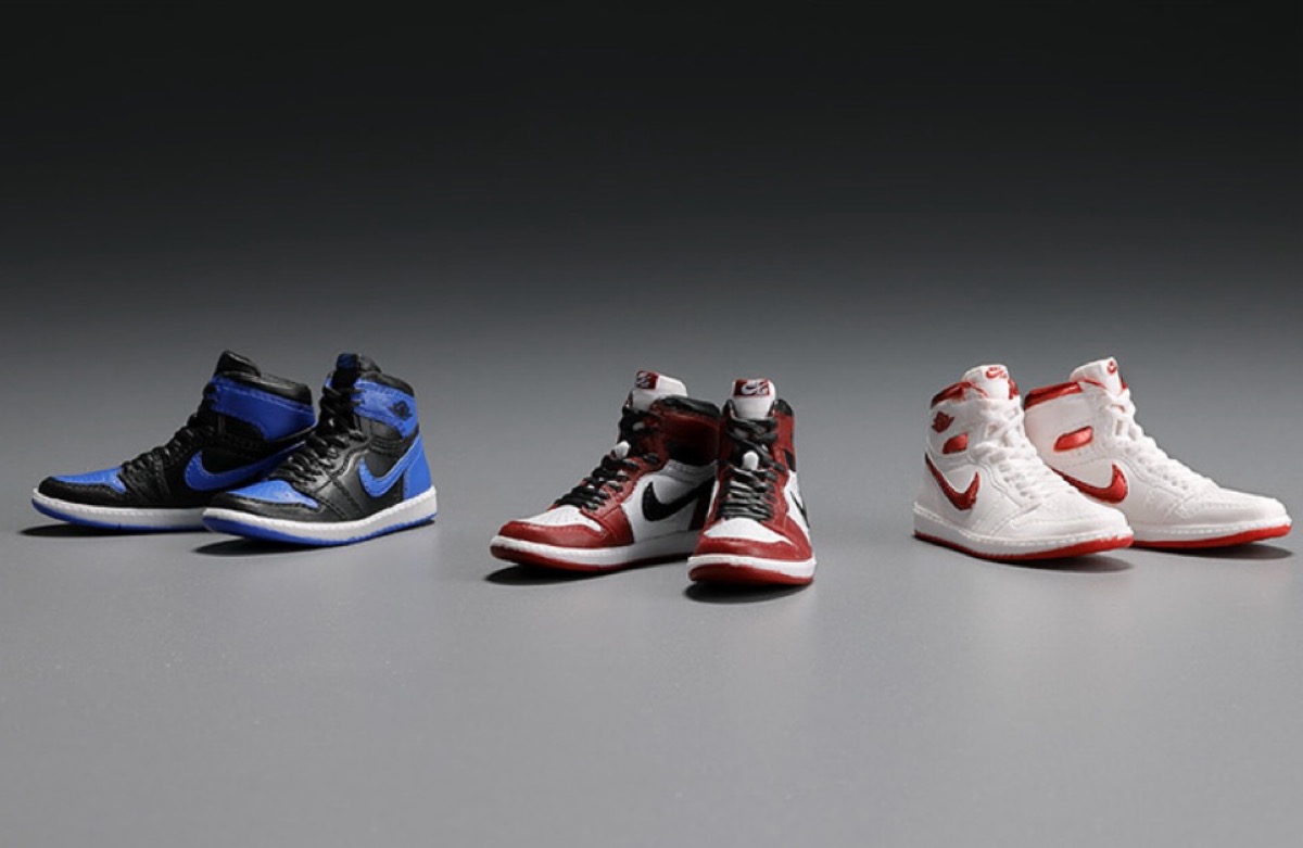 Nike x ガシャポン Air Jordan 1 High '85のミニチュアコレクションが