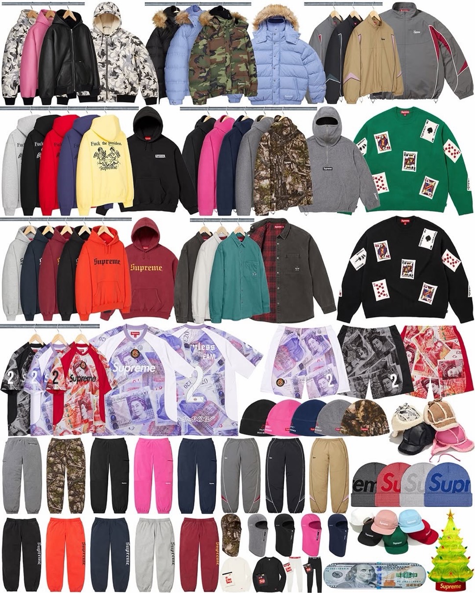 Supreme x Dr. Martens 25FW Week14 が国内11月29日より発売【全商品