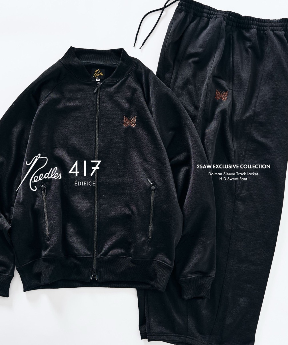 NEEDLES for 417 ÉDIFICE 別注 25AW Dolman Sleeve Track Jacket