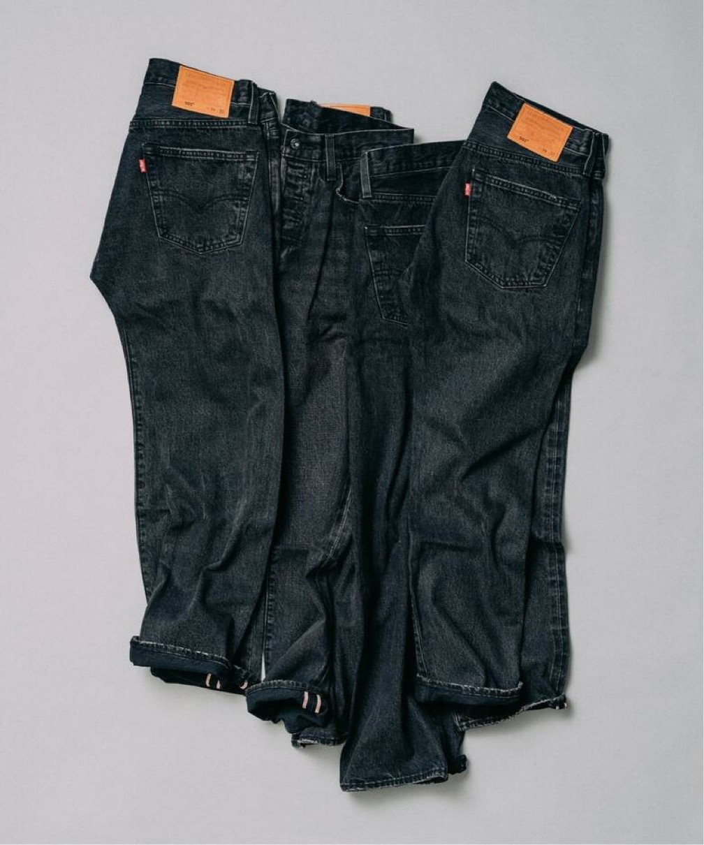 Levi's for EDIFICE 26SS 別注『BIG E 501®︎ BLACK』の国内先行予約が