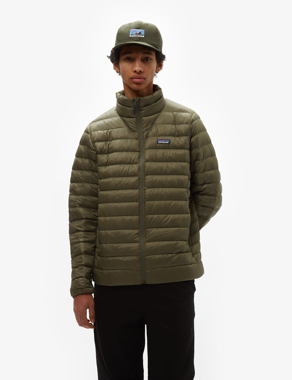 Patagonia Down Sweater Jacket - Basin Green | Urban Excess