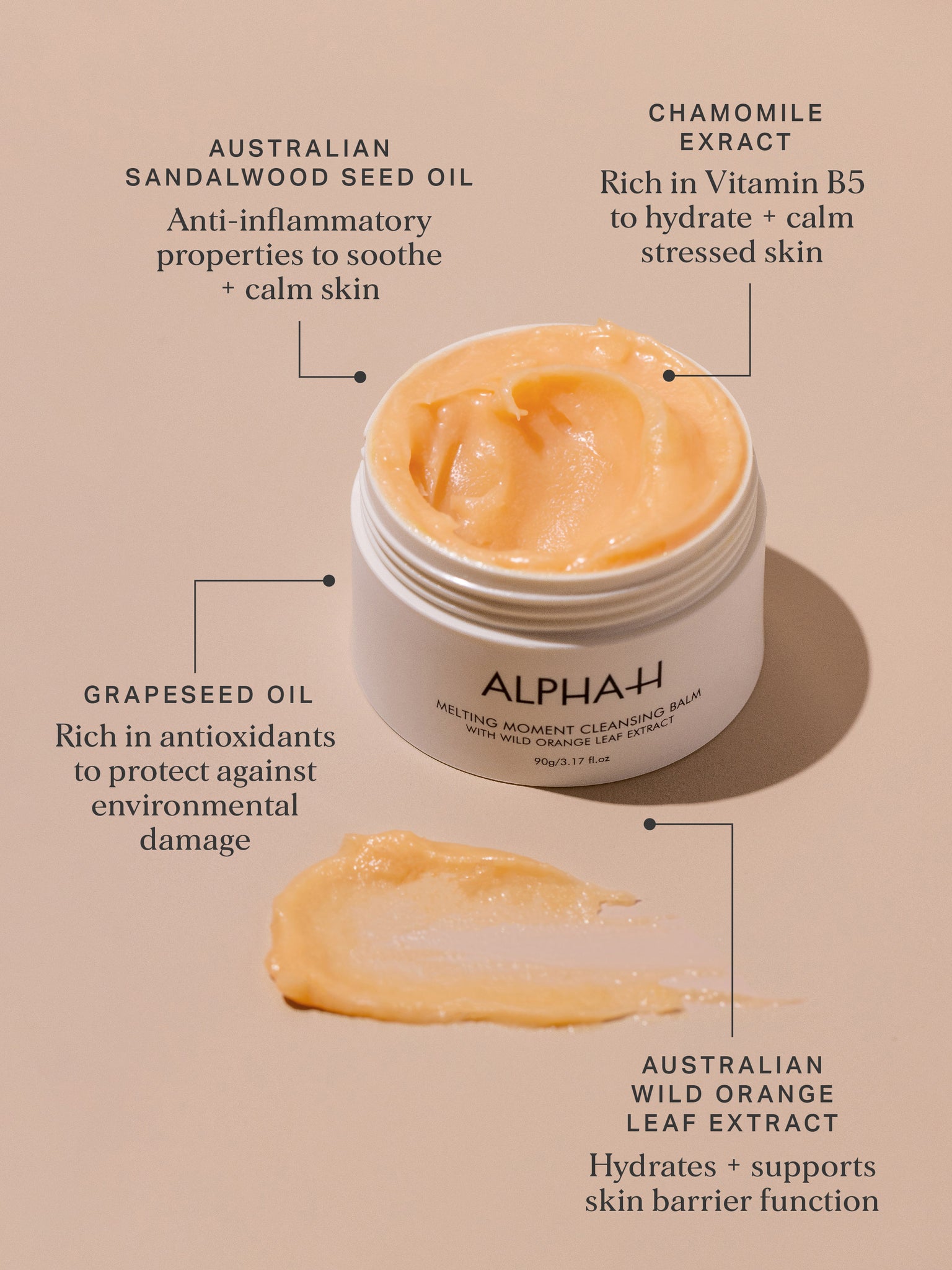 Alpha-H Melting Moment Cleansing Balm | Alpha-H Skincare – Alpha-H
