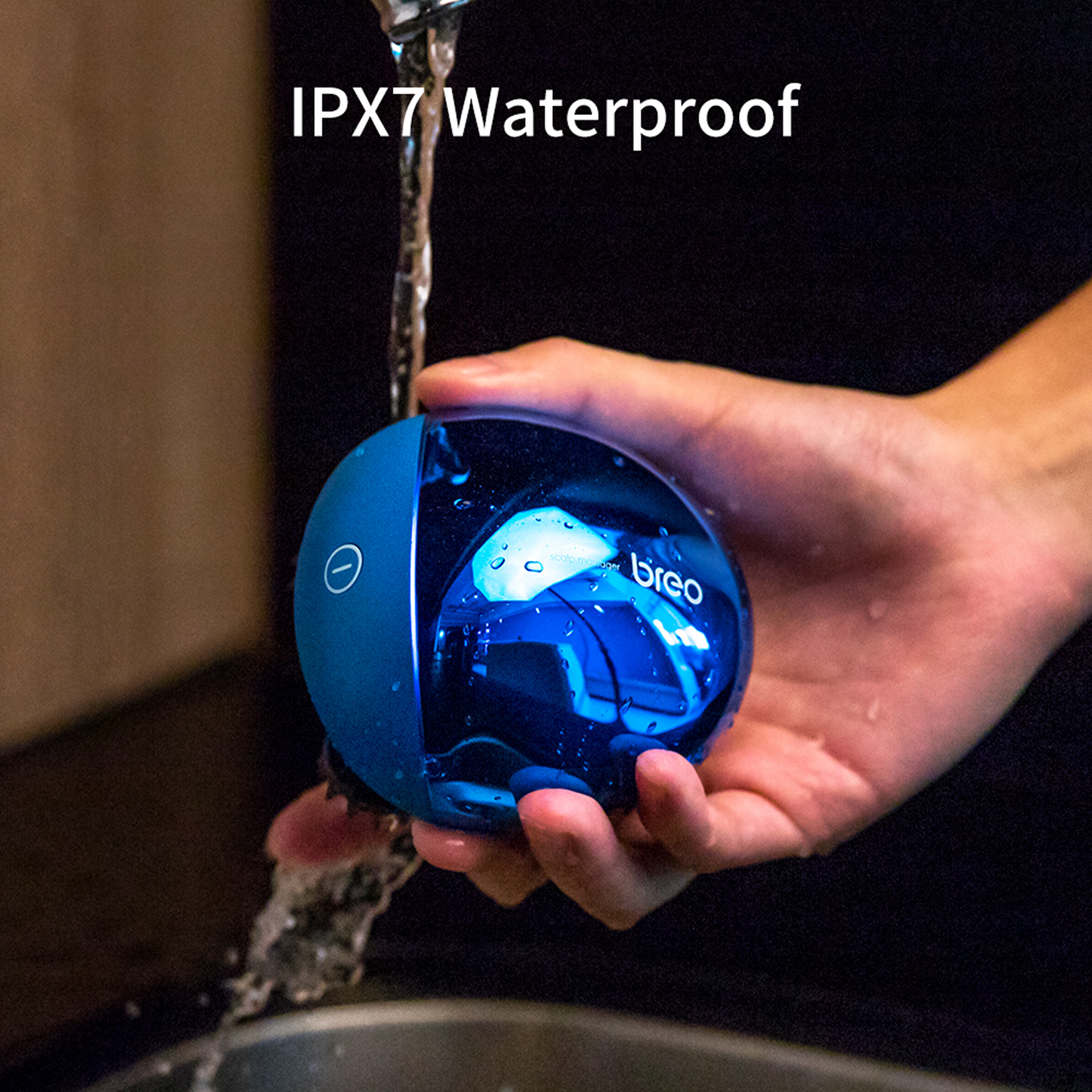 Electric Scalp Massager Brush Mini – Breo-Official