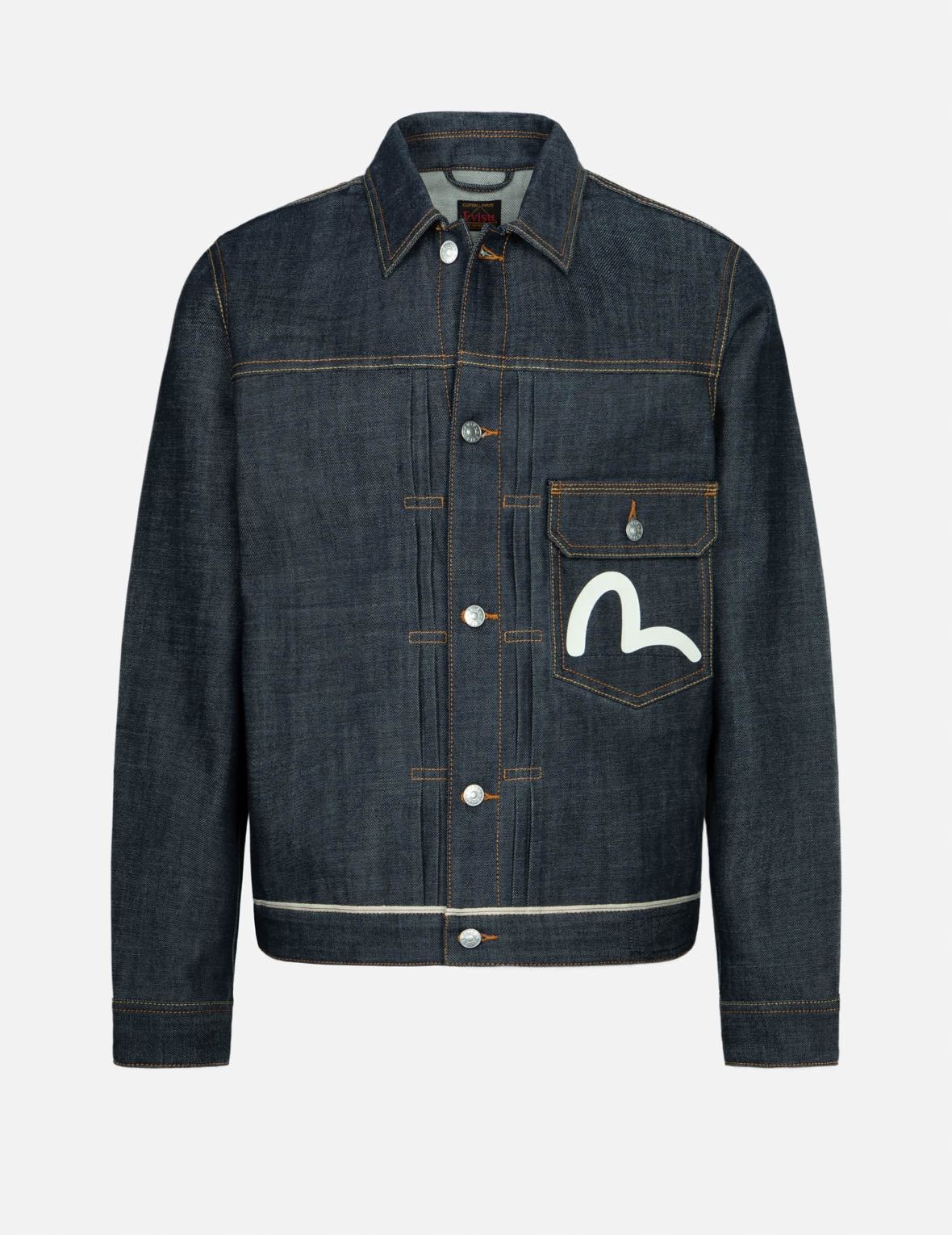 Panda Daicock Embroidery Regular Fit Denim Jacket – EVISU