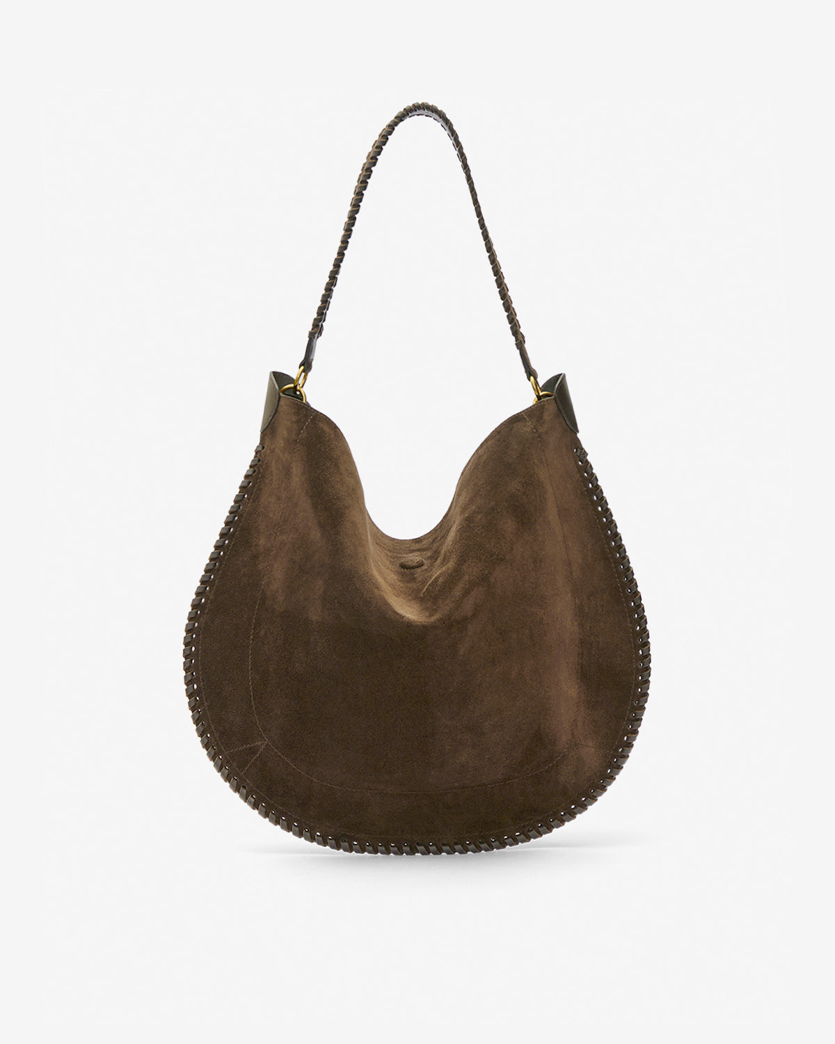 Oskan Hobo Soft bag Woman cognac | ISABEL MARANT Official online store