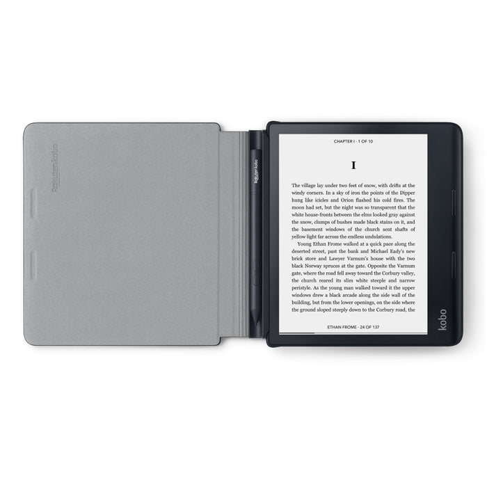 Kobo Sage PowerCover Case - Black | Rakuten Kobo eReader Store