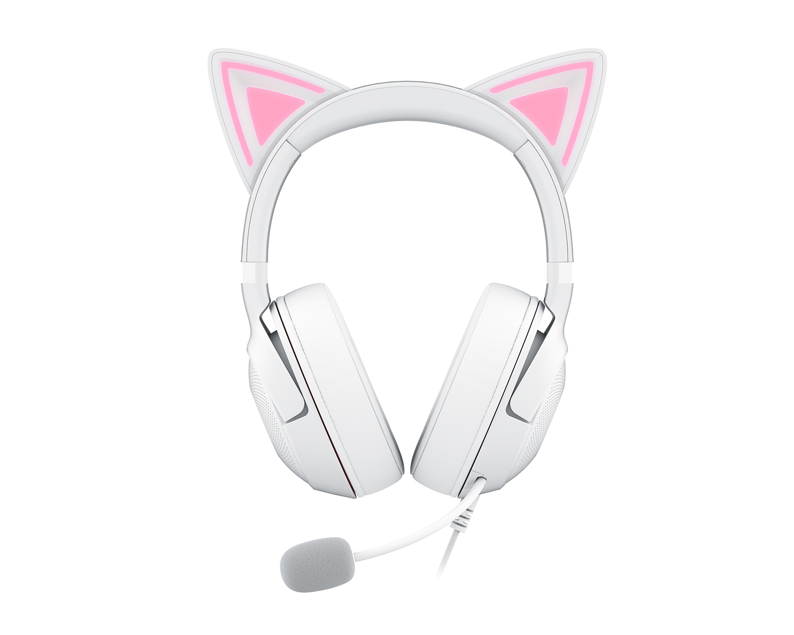 Razer Kraken Kitty V2 USB Headset Chroma RGB - White - us
