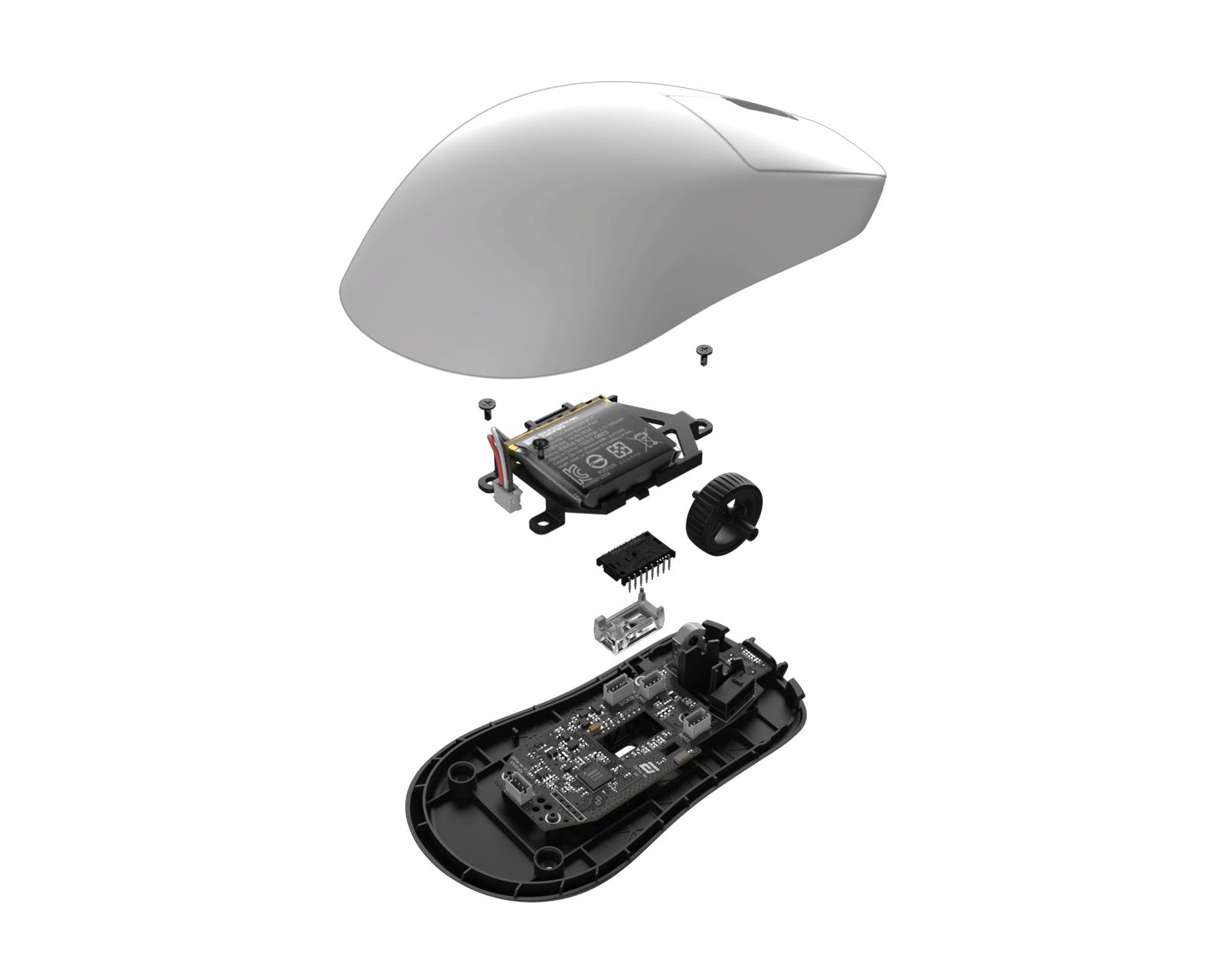 Endgame Gear OP1 4K V2 Wireless Gaming Mouse - White - us