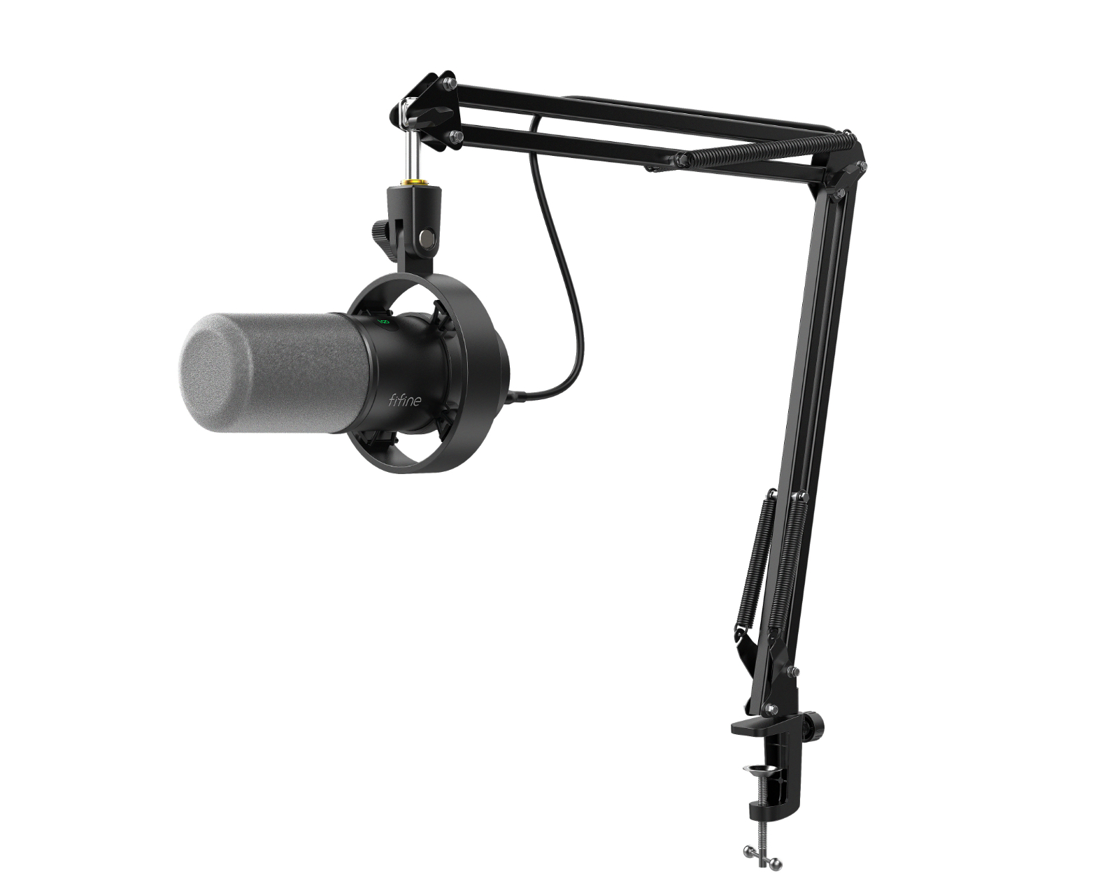 Fifine AmpliTank USB/XLR Dynamic Microphone - Black - us.MaxGaming.com