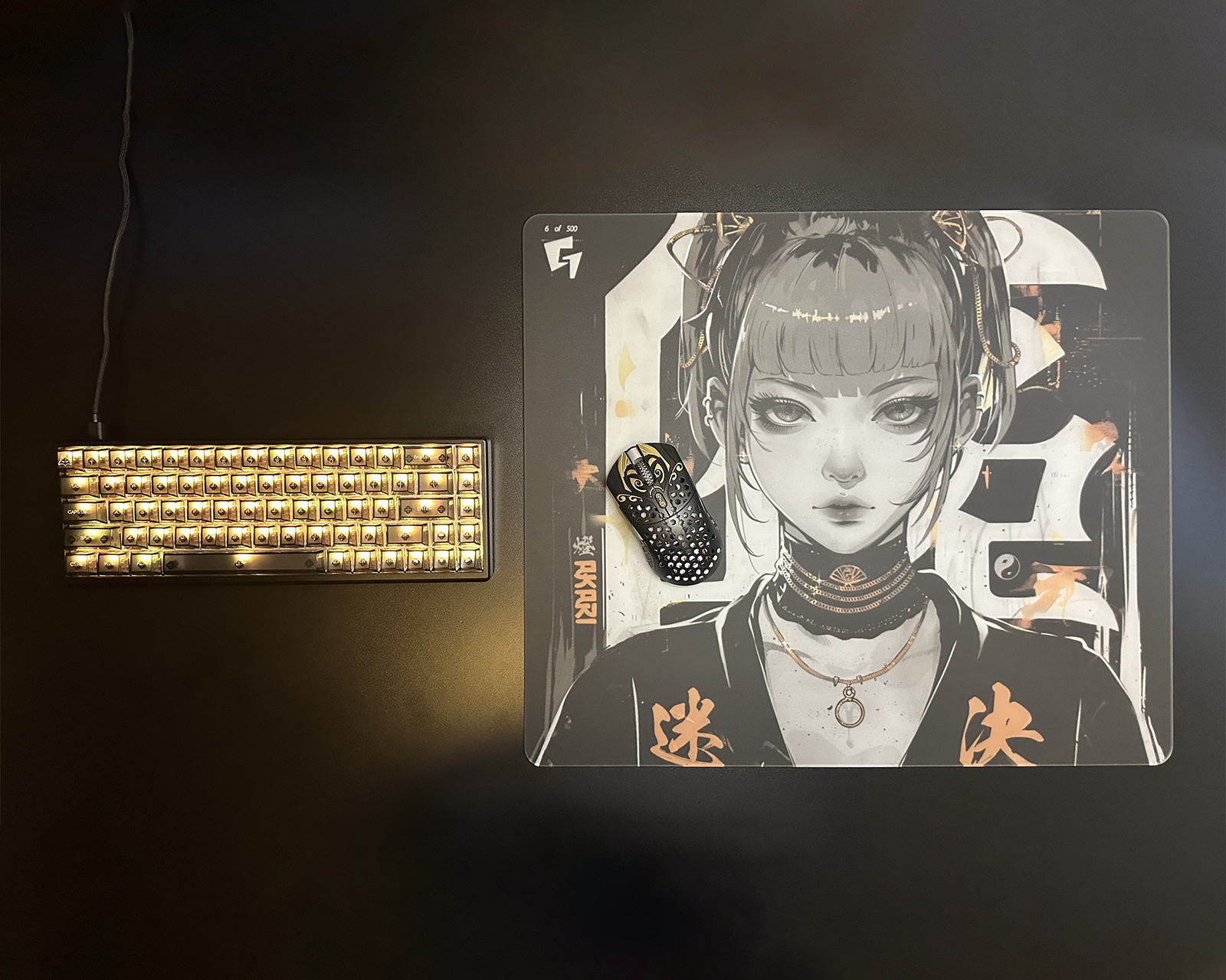 GLSSWRKS Akari, The Queen of Glass Mousepad - Limited Edition - us