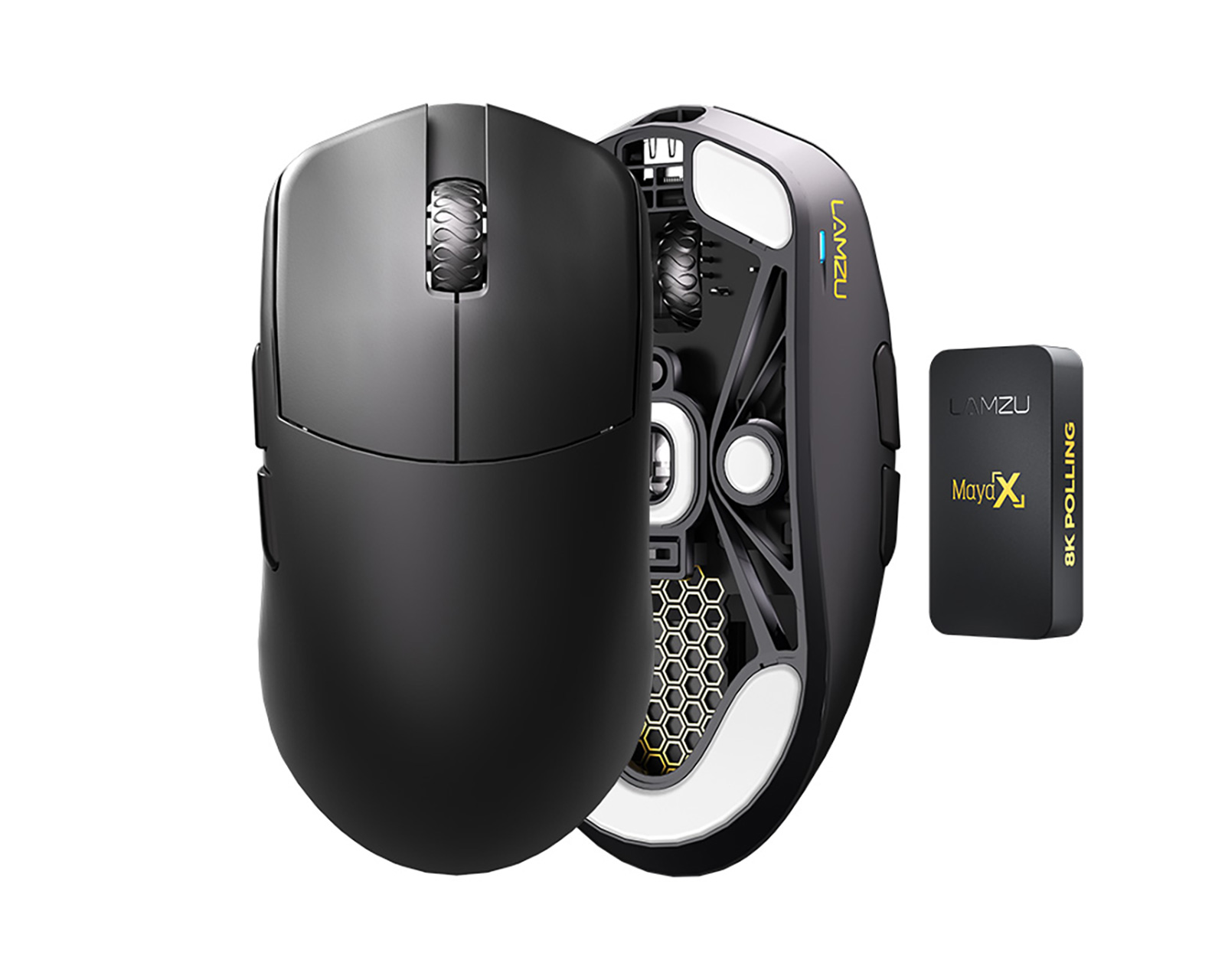 Lamzu MAYA X Wireless Gaming Mouse - Black - us.MaxGaming.com