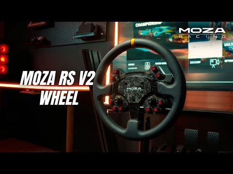 MOZA RS V2 Racing Wheel – Professional Sim Racing Steering Wheel