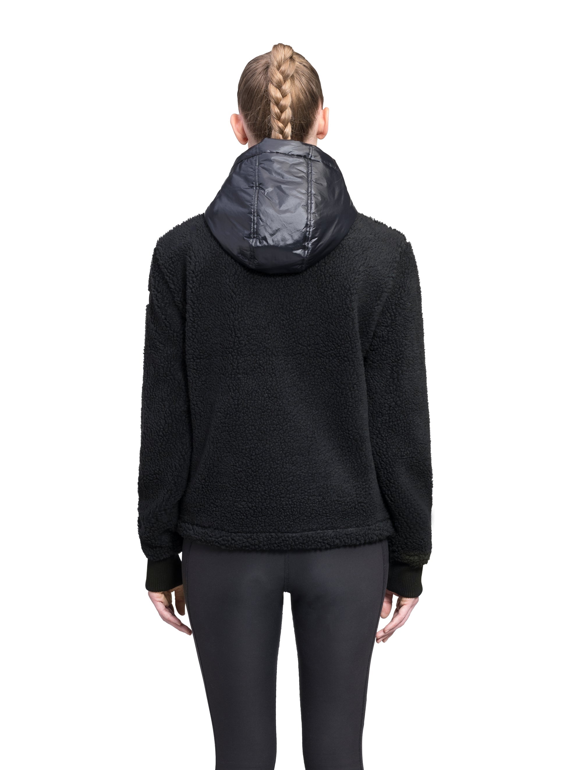 Roche Women's Hybrid Berber Pullover Hoodie – Nobis - US
