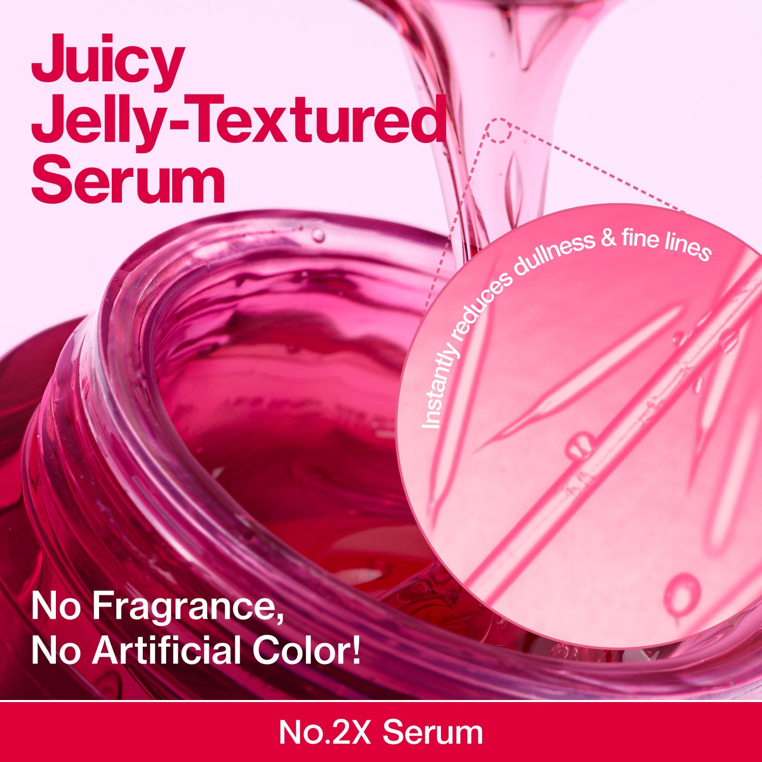 No.2 Rose PDRN Collagen 2X Plumping Serum