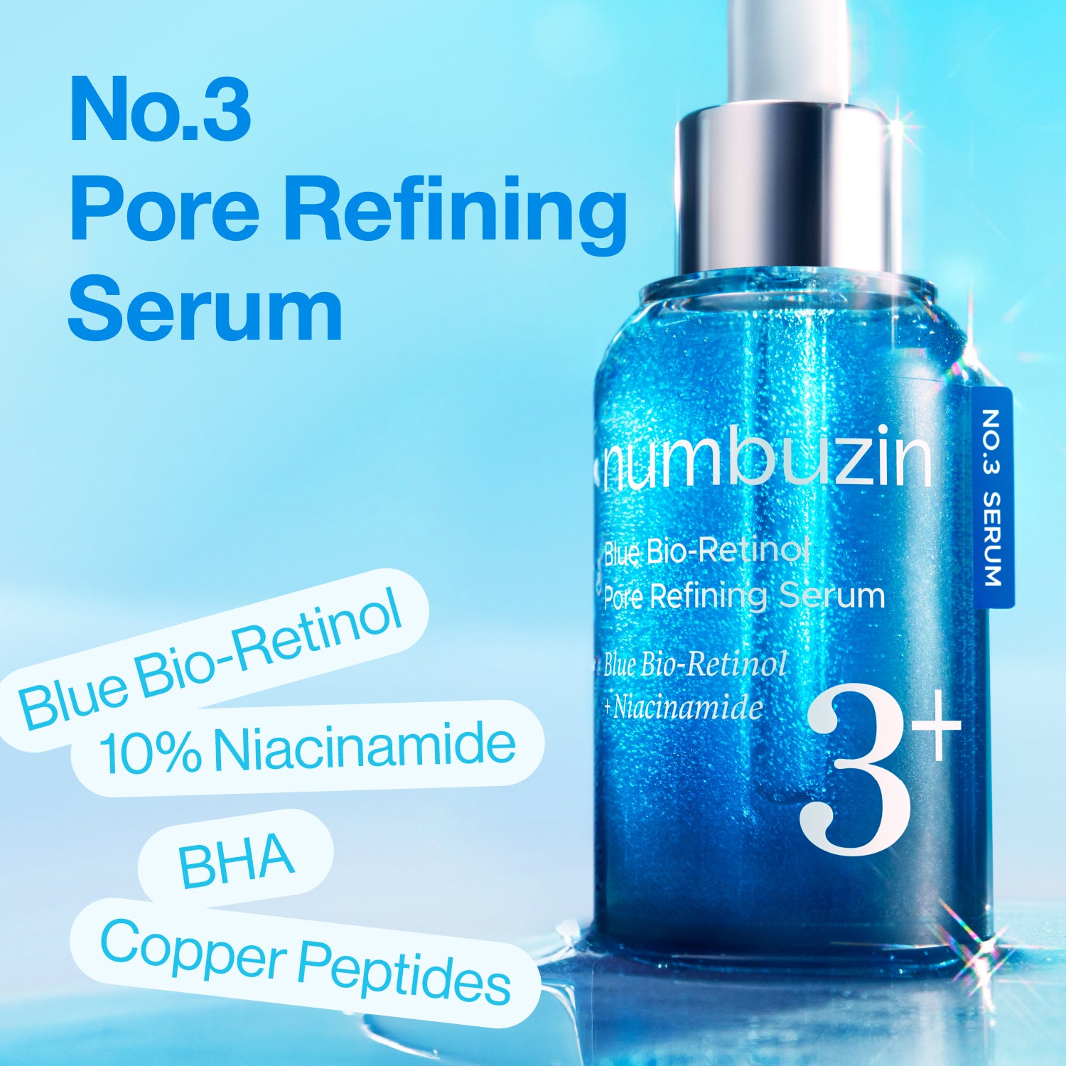 No.3 Blue Bio-Retinol Pore Refining Serum