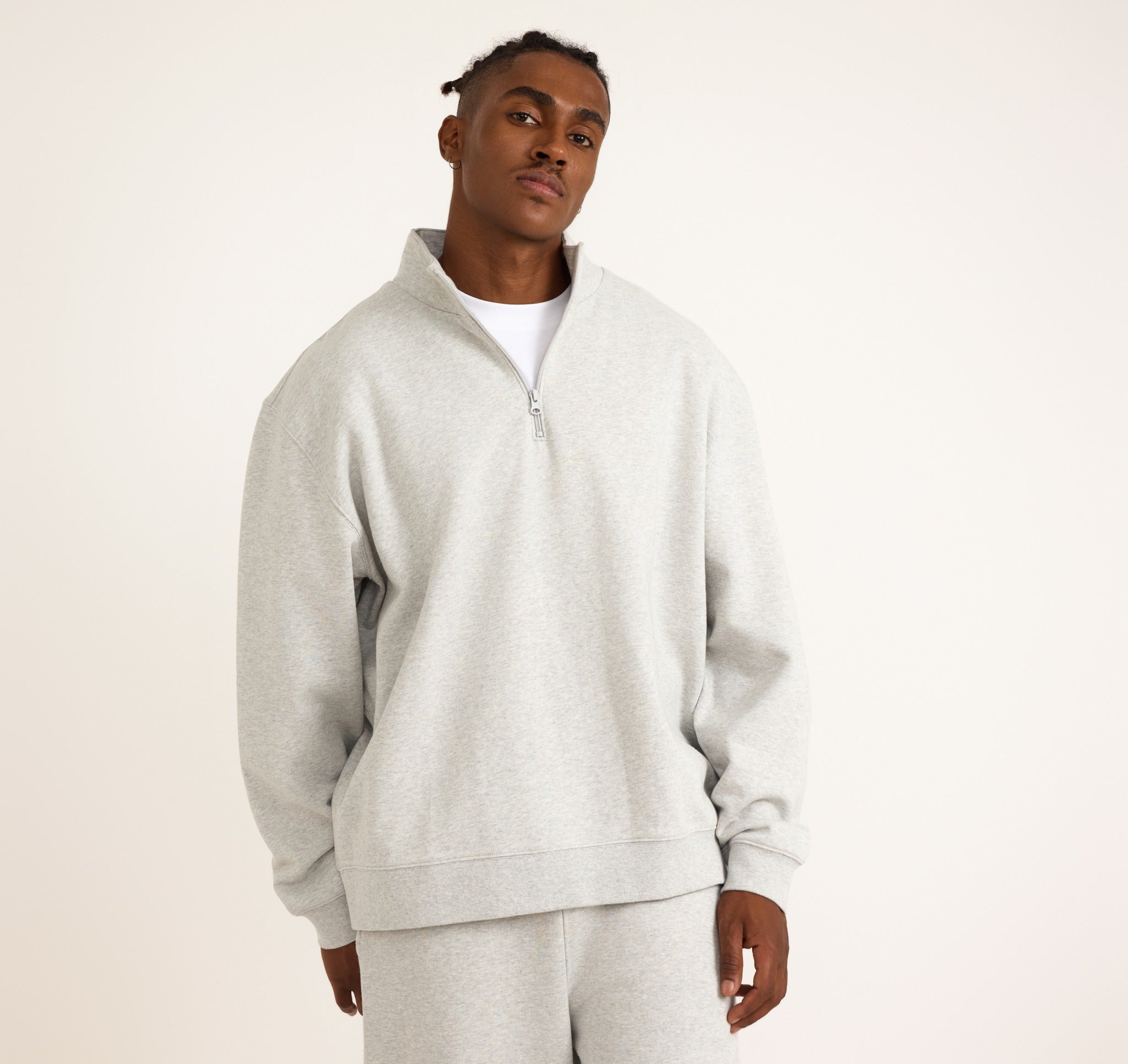 Weekend Half Zip Sweatshirt | Only $ 71 | Organic Basics