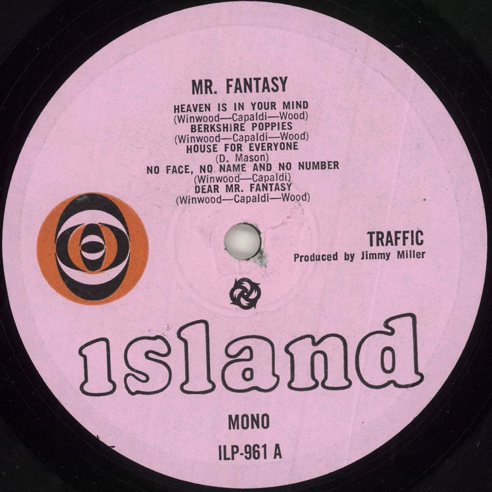 Traffic Mr Fantasy - VG UK Vinyl LP — RareVinyl.com