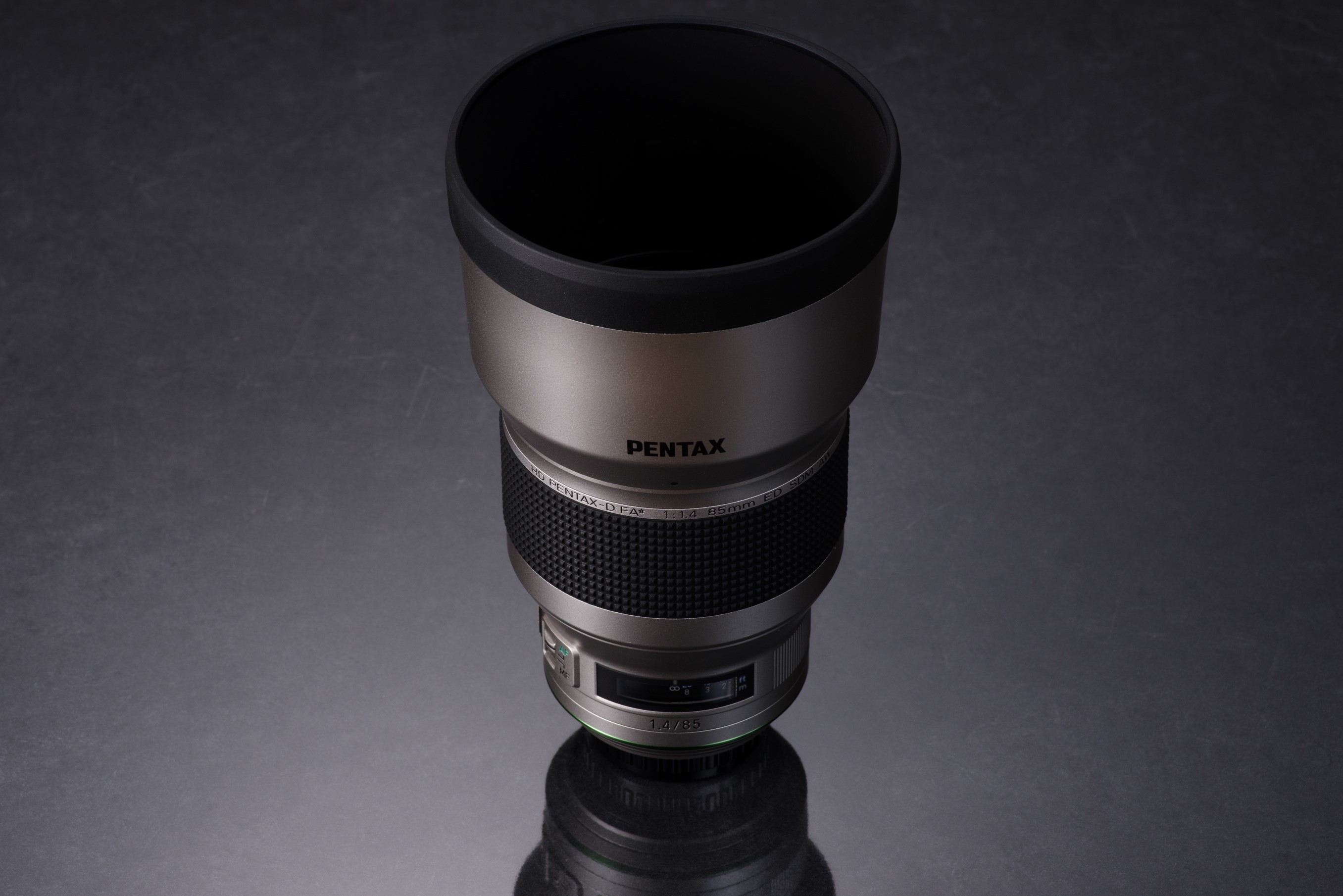 HD PENTAX-D FA☆ 85mmF1.4ED SDM AW Silver Lens - Ricoh