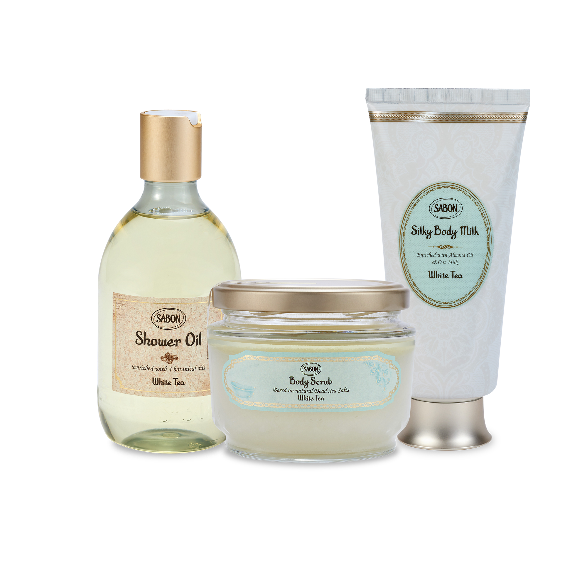 NextGen Silky Body Ritual White Tea Gift Set – SABON