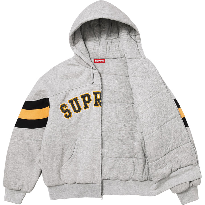 Filled Zip Up Hooded Sweatshirt - Shop - Supreme