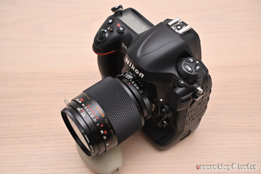 海外輸出用だった古の Elicar V-HQ Macro MC 90mm F2.5で博多うろうろ
